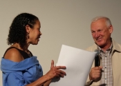 Elene with Ron Roberts